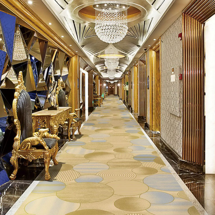 Custom High Quality Printed Hotel Aisle Carpet