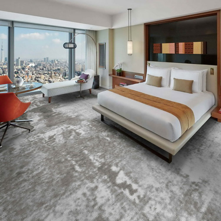 5 Star Hotel Printed Nylon Carpet For Hotel Room