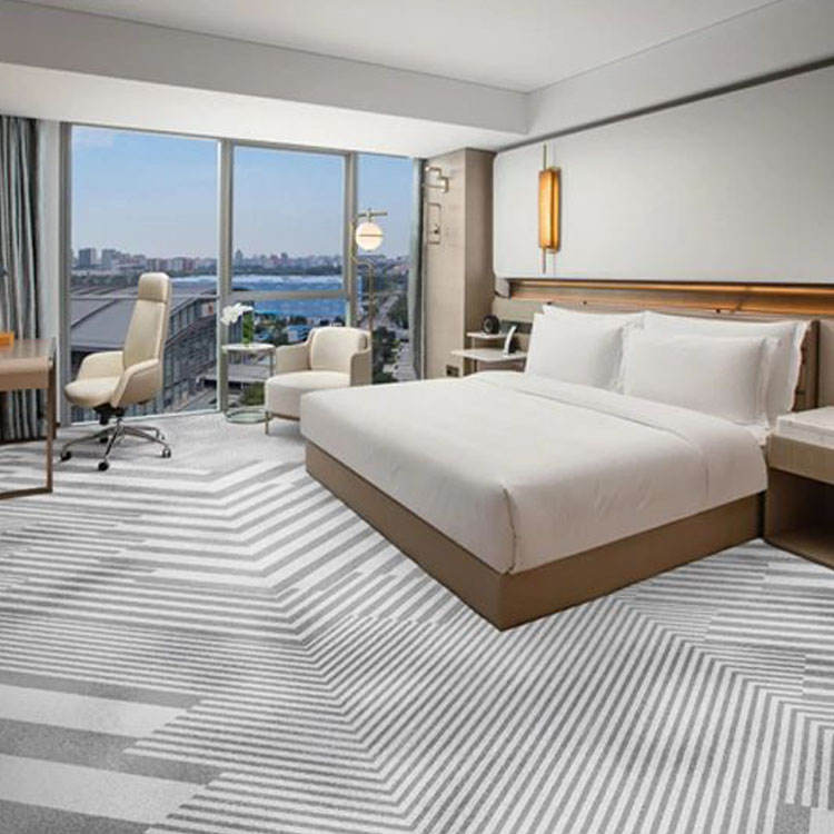 Durable Nylon Printed Hotel Room Flooring Carpet