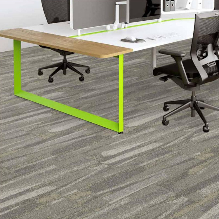 AN03 100% Nylon Fireproof Decoration Office Floor Carpet Tiles