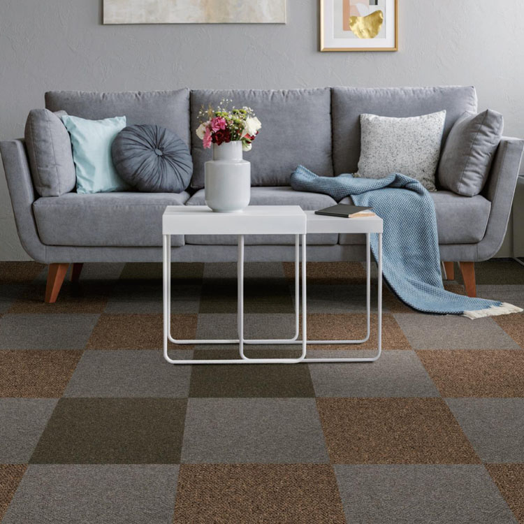 Polyamide Carpet Tiles Loop Pile Carpet Squares
