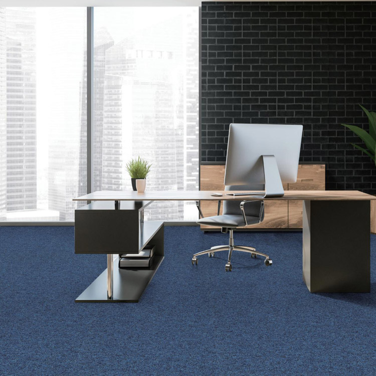 100% Polyamide Plain Level Loop Carpet Tiles