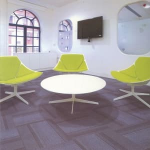 ZSBA4, stripe commercial pvc backing carpet tile, carpet squares