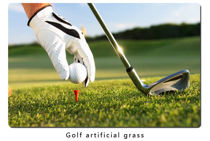 Golf artificial grass