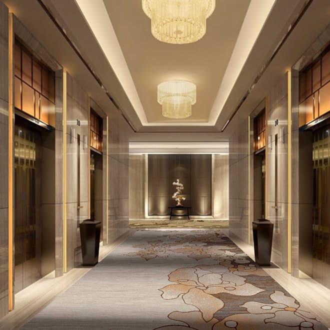 luxury hotel corridor carpet  Axminster Carpet