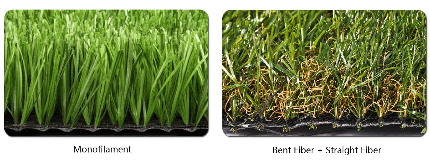 Artificial turf grass fiber