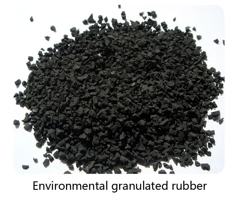 Environmental granulated rubber