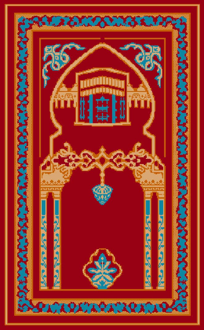  MSL9602, mosque prayer carpet, masjid carpet