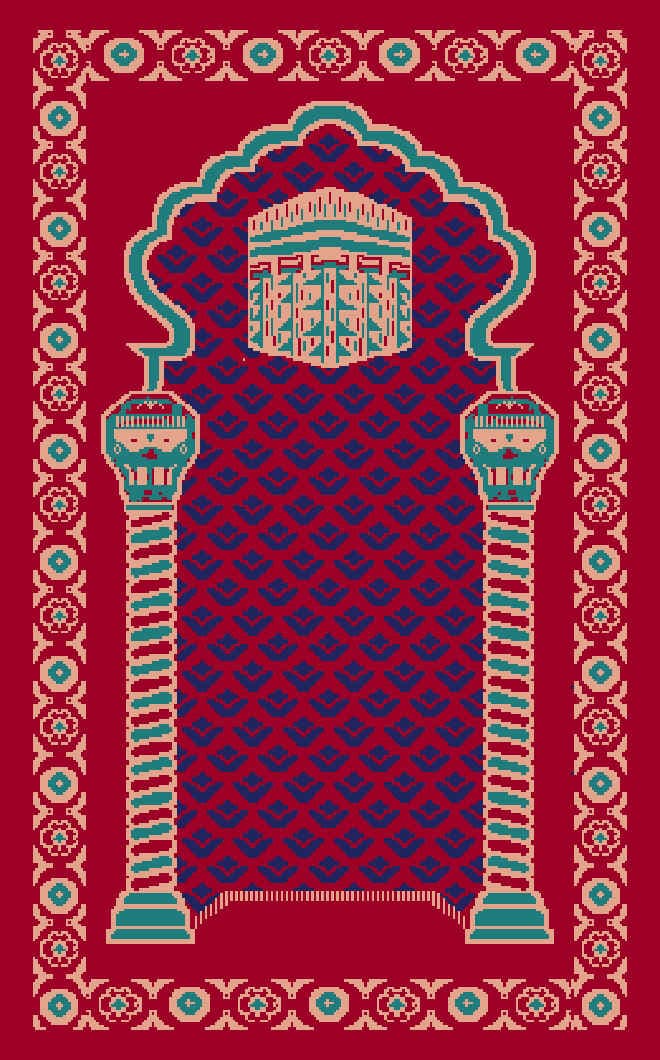 MSL9603, mosque prayer carpet, carpet for mosque