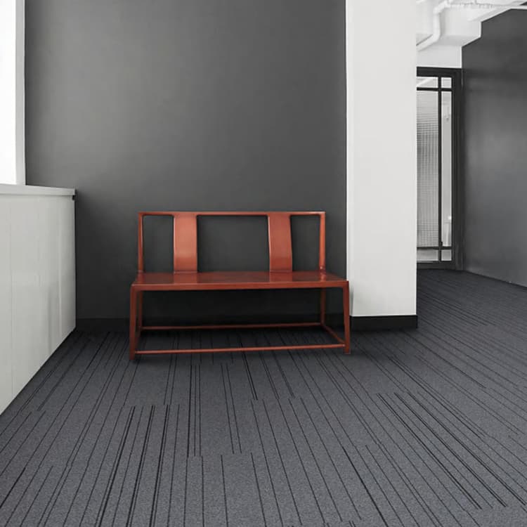 PP Plain Level Loop 25*100 cm Carpet Tiles