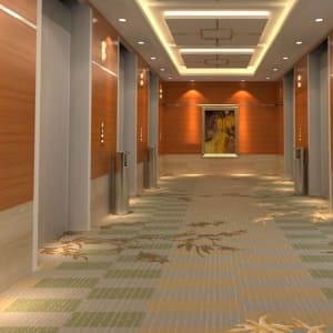 Customize High Quality Printing Hotel Corridor Carpet