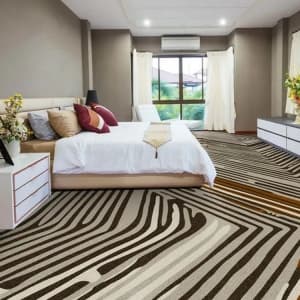 Customize Wall To Wall Printing Hotel Room Carpet