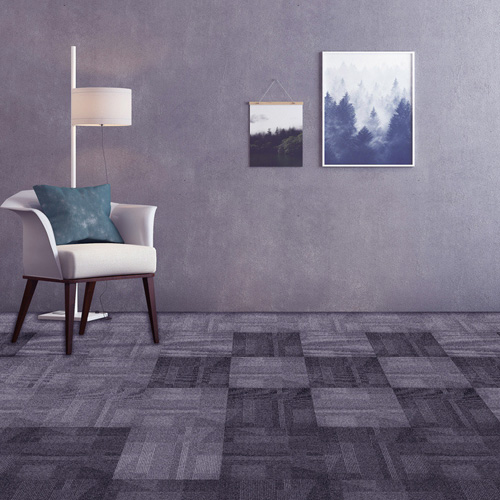 Carpet tile blends style, substance and practicality