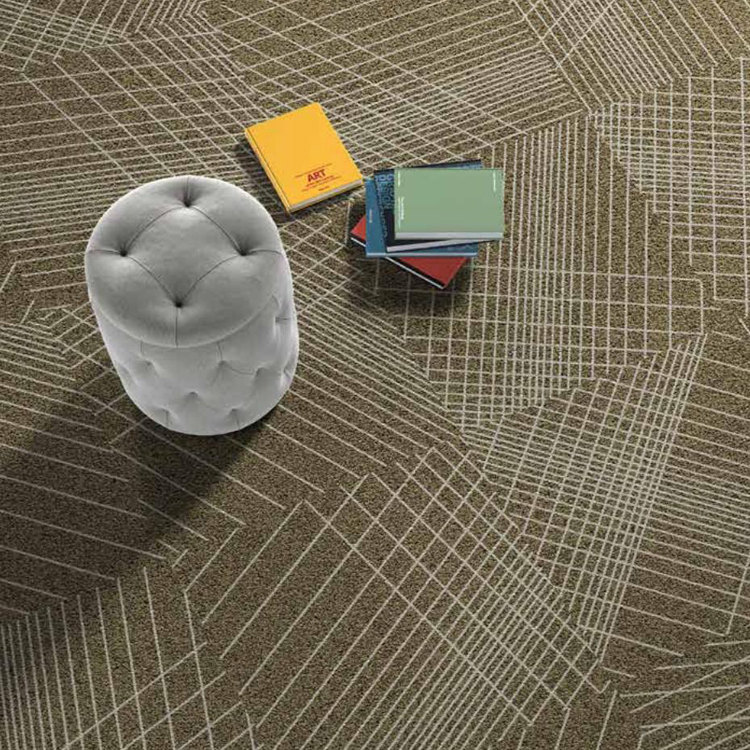 Tufted Commercial Luxury Polyamide Carpet Tiles