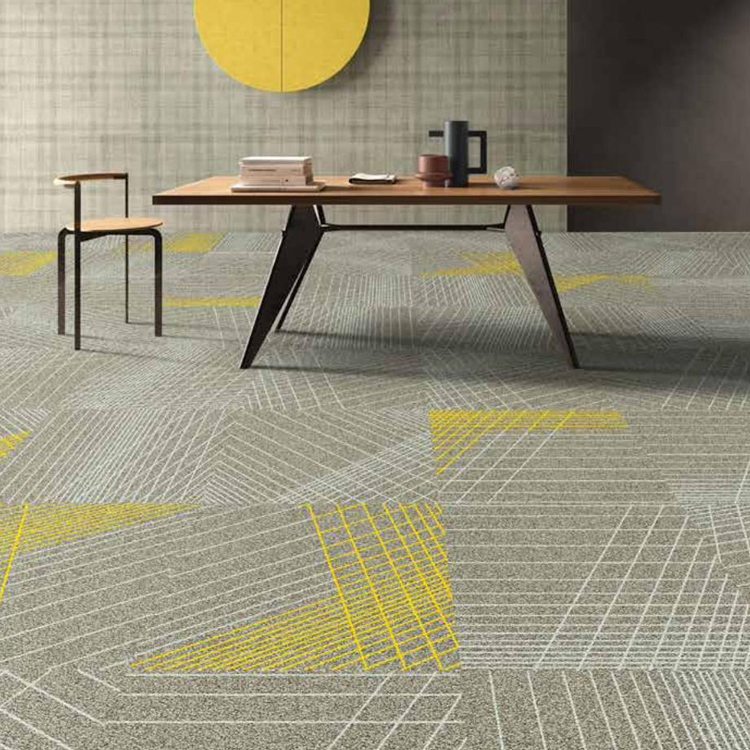 Tufted Commercial Luxury Polyamide Carpet Tiles