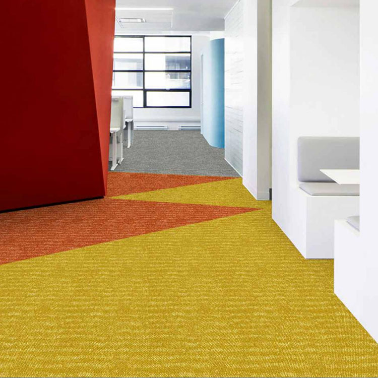 Carpet Tiles Commercial Office 50*50 Nylon Carpet Tile For Sale