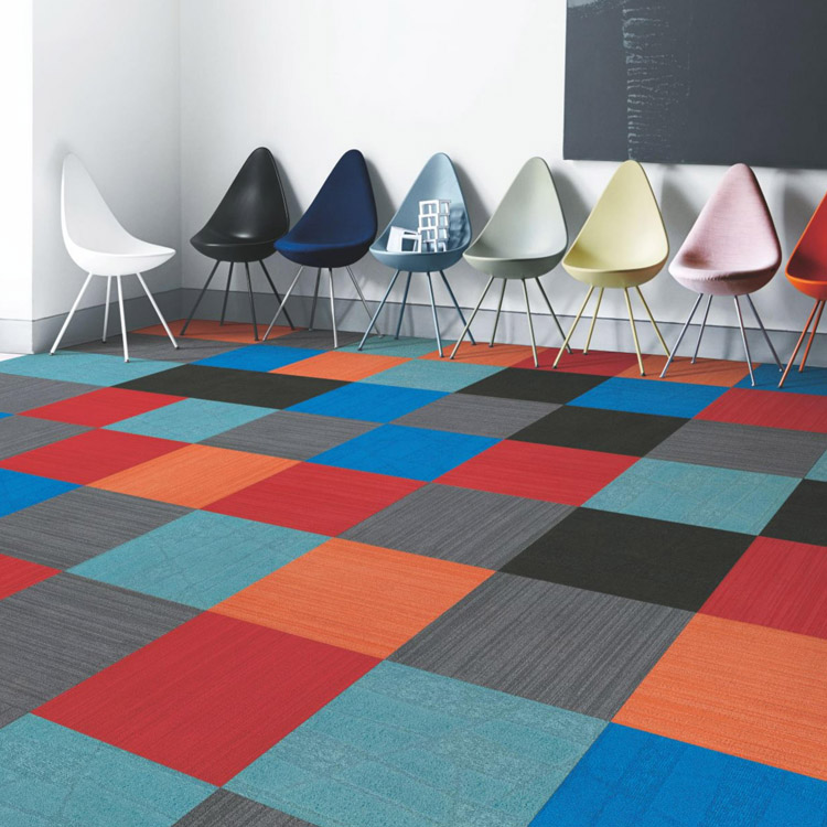 High Quality Nylon Material Office Carpet Tiles