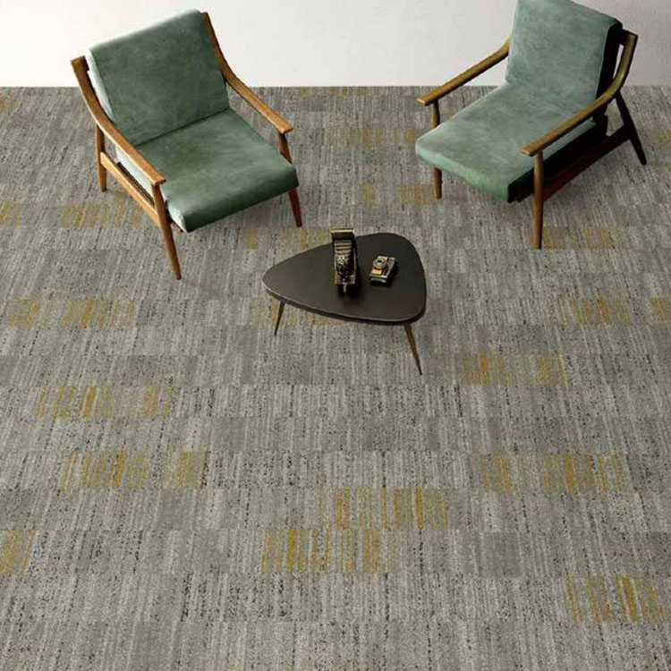 GS10 Series PE Backing Decoration Office Floor Carpet Tiles