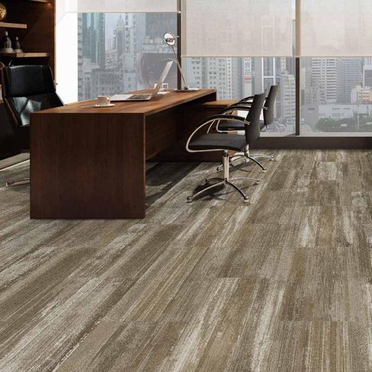 100% Nylon Printed Fireproof Modular Carpet Tile