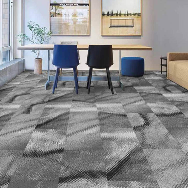 Printed Office Floor Carpet Tiles Manufacturer