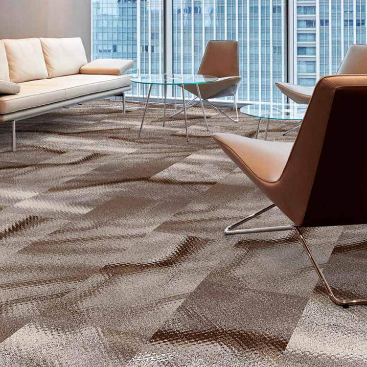 Printed Office Floor Carpet Tiles Manufacturer