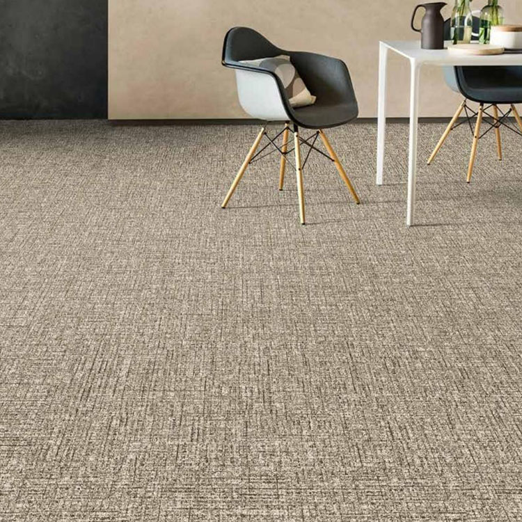 Removable Nylon Printed Carpet Tiles For Office