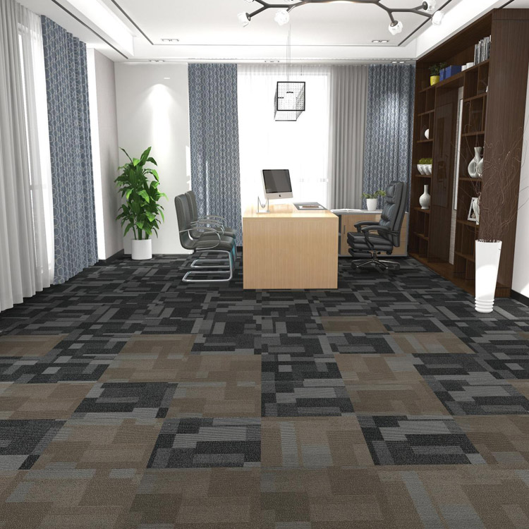 50*50cm Loop Pile PP Carpet Tile For Office Use