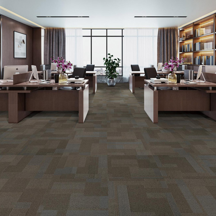 50*50cm Loop Pile PP Carpet Tile For Office Use