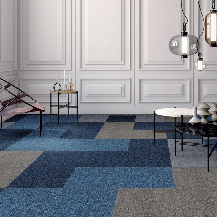 TB30 Polypropylene Carpet Tile Decoration PP Carpet Tiles