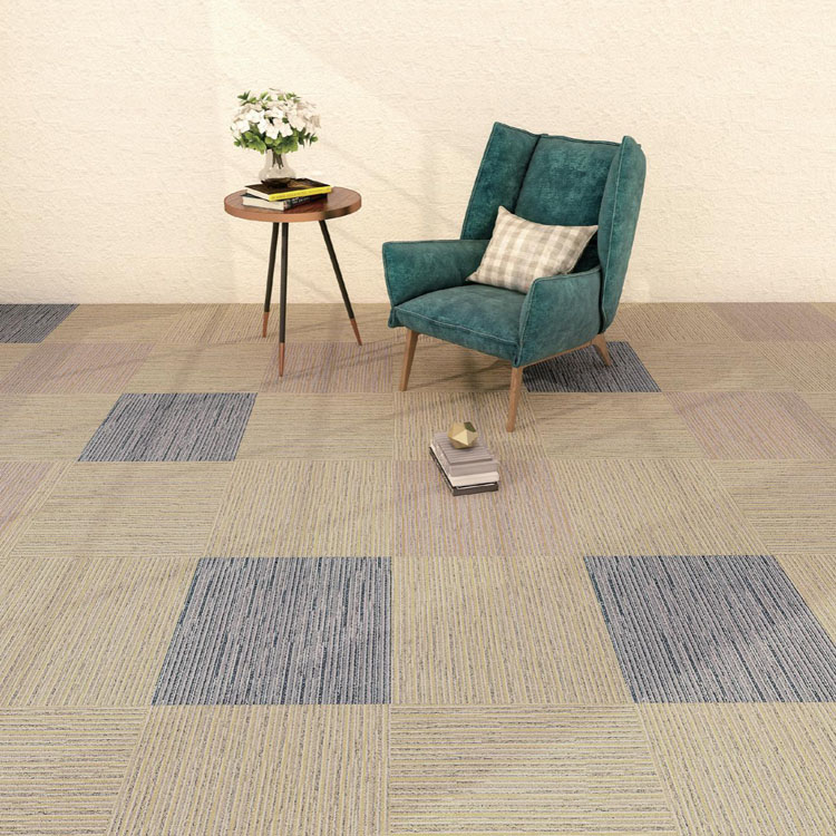 Machine Tufted Loop Pile Office 50*50 Carpet Tile