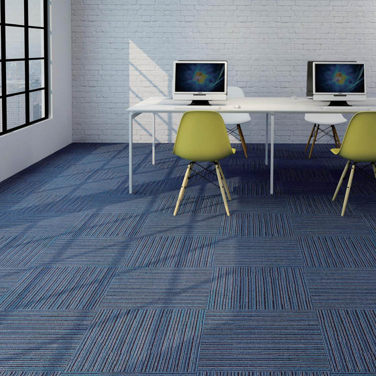 Machine Tufted Loop Pile Office 50*50 Carpet Tile