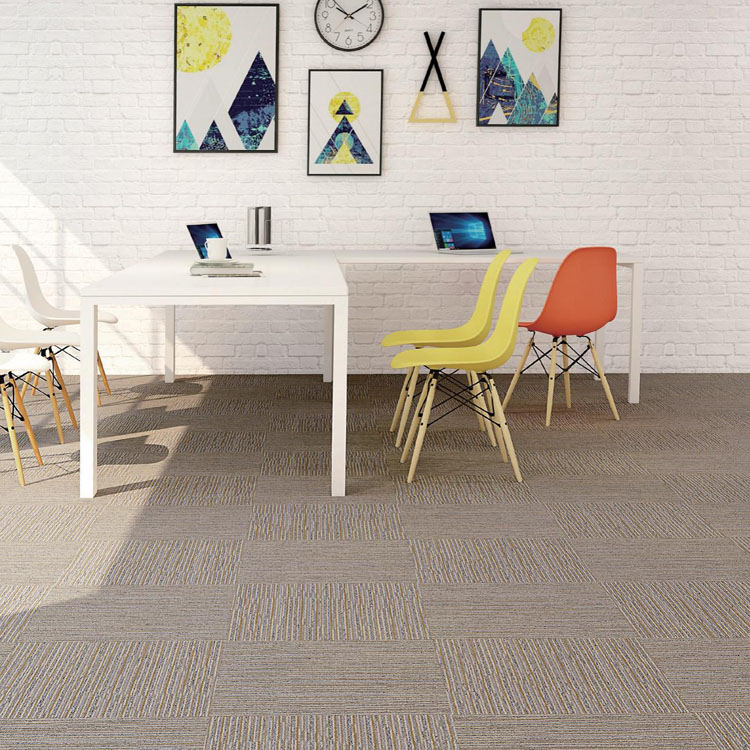 Machine Tufted Loop Pile Office 50*50 Carpet Tile