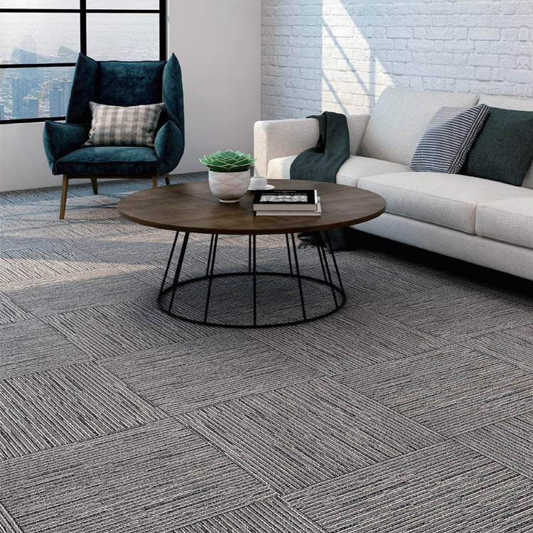 Machine Tufted Loop Pile Office 50*50 Carpet Tile