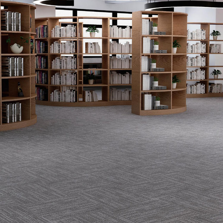 Machine Tufted Loop Pile Office 50*50 Carpet Tile