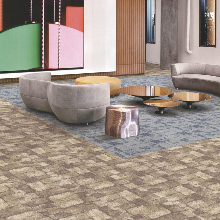 50*100cm Carpet Tiles 100% Polyamide Office Carpet Tiles