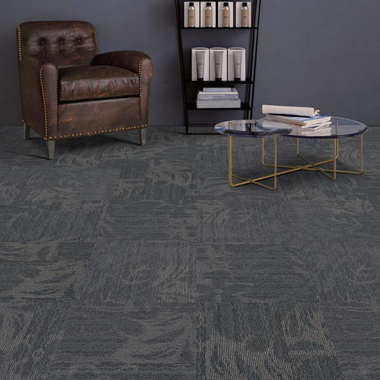 Custom Fireproof Modular Polyamide Carpet Tiles For Office