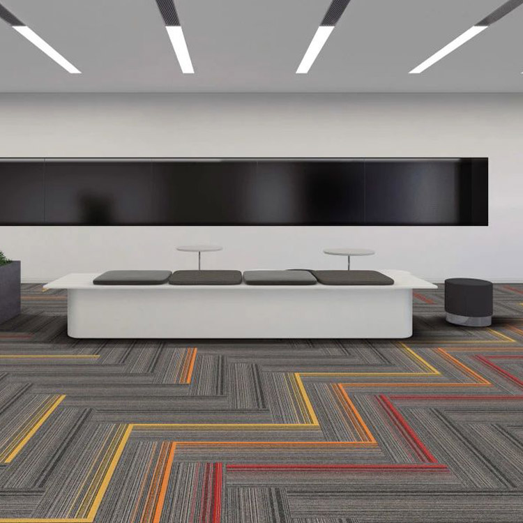 Durable Eco-Friendly PP Office Carpet Tiles