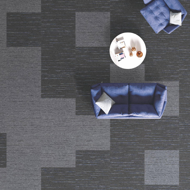 Polyamide Tufted Loop Pile Office Floor Carpet Tiles