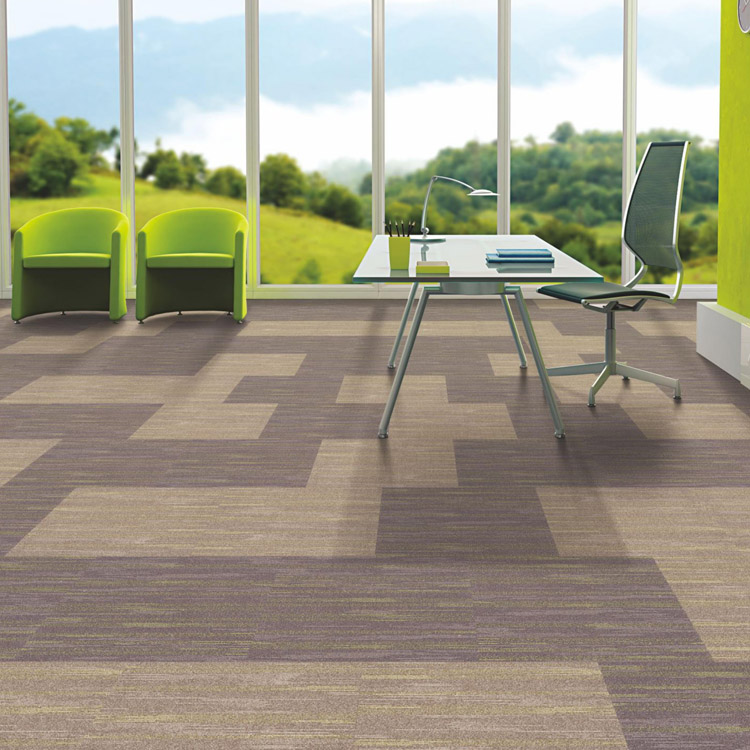 Nylon Fireproof Commercial Carpet Tiles