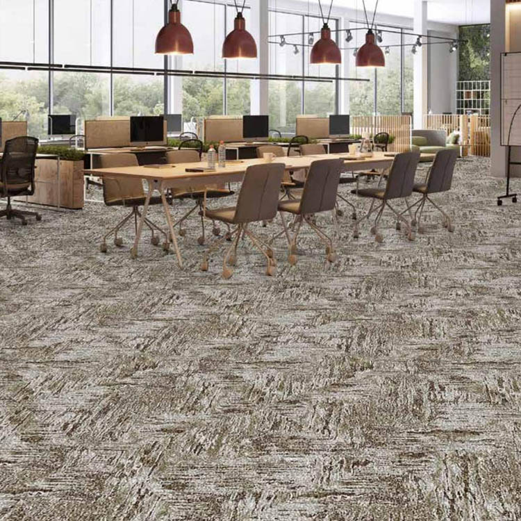 EB01 100% Nylon 50*50 Office Carpet Tiles