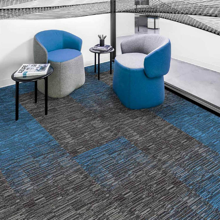 MR55 100% Nylon Fireproof Office Floor Carpet Tiles