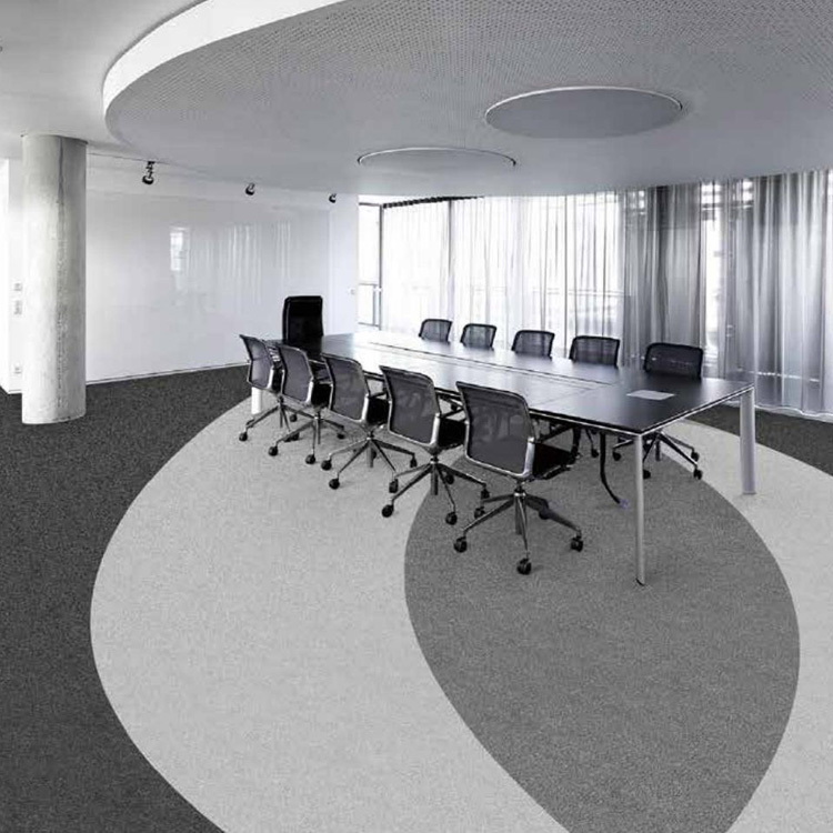 FL18 100% Nylon Carpet Tiles Decoration Office Floor Carpet Tiles