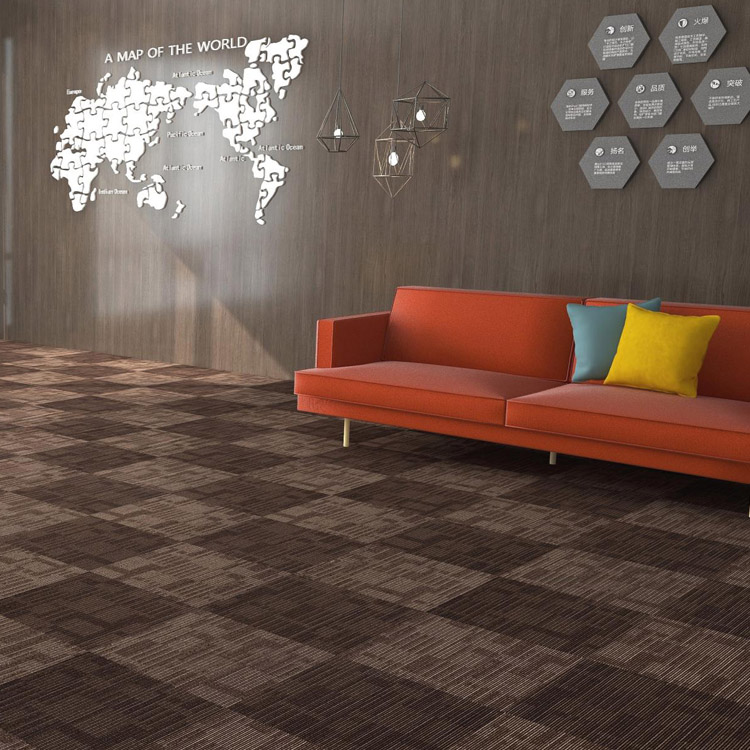 Eco-Friendly Loop Pile Polypropylene 50*50 Carpet Tiles Suppliers