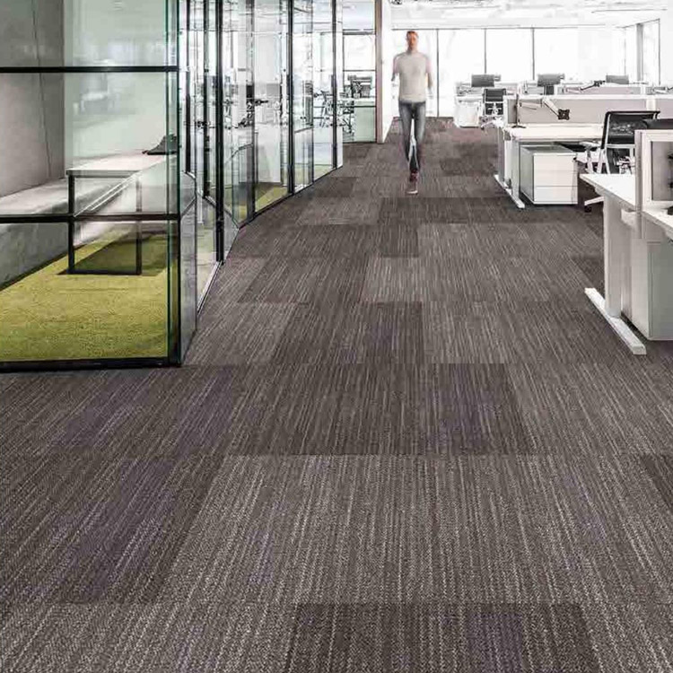 BZ78 Polyamide Fireproof Office Flooring Carpet Tiles