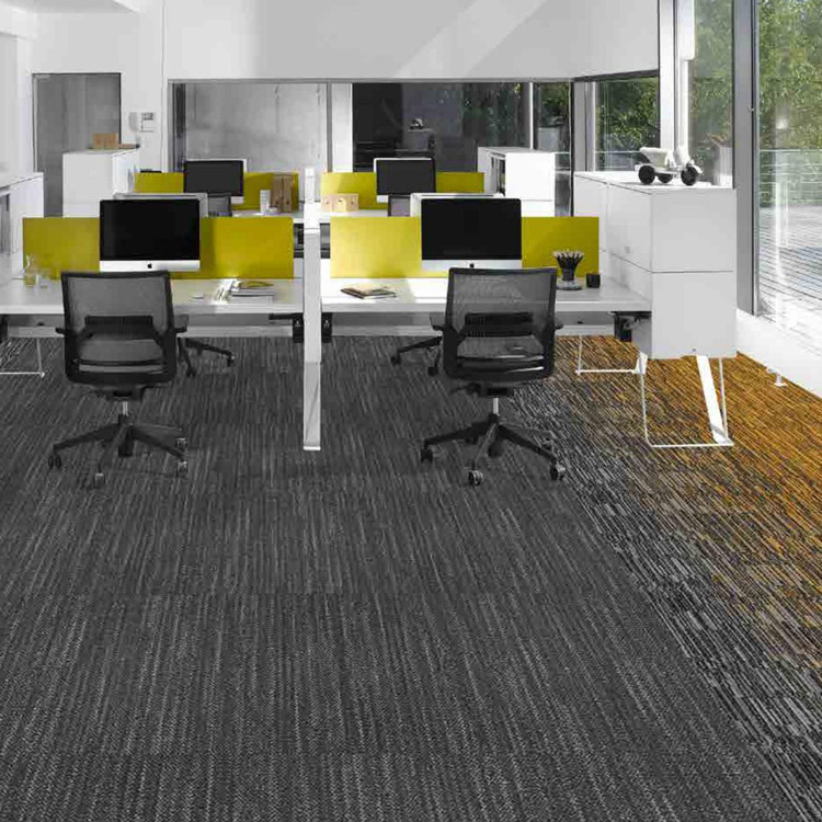 BZ78 Polyamide Fireproof Office Flooring Carpet Tiles