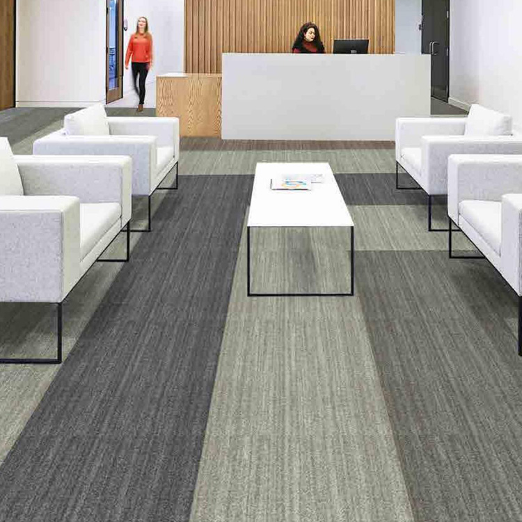 FD79 Commercial 60*60CM Office Textured Carpet Tiles