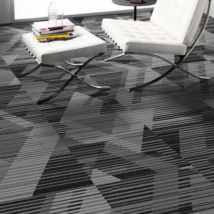 ST11 100% Nylon Office Floor High Definition Printing Carpet Tiles