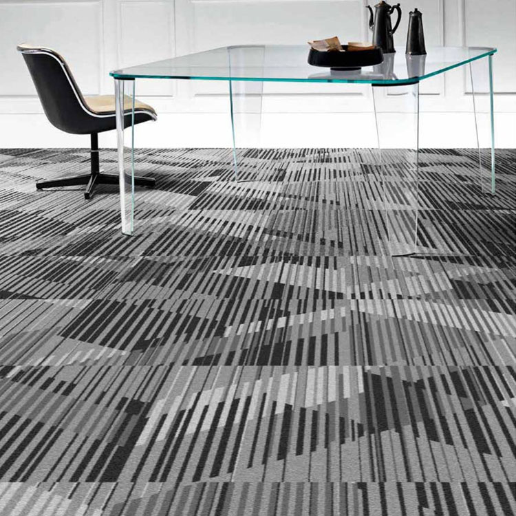 ST11 100% Nylon Office Floor High Definition Printing Carpet Tiles