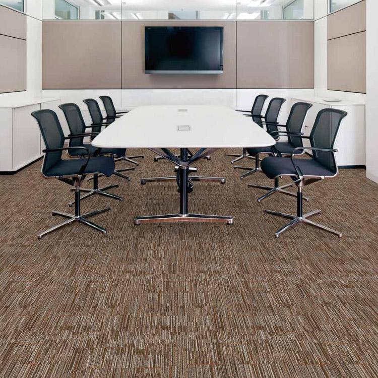 CF22 100% Nylon Decoration Office Printing Carpet Tiles