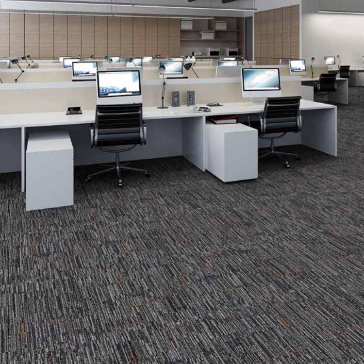 CF22 100% Nylon Decoration Office Printing Carpet Tiles